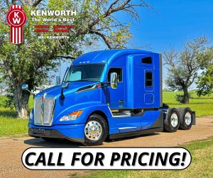 Call For Pricing - K8455 - 2024 Kenworth T680 Mid Rood (Surf Blue)