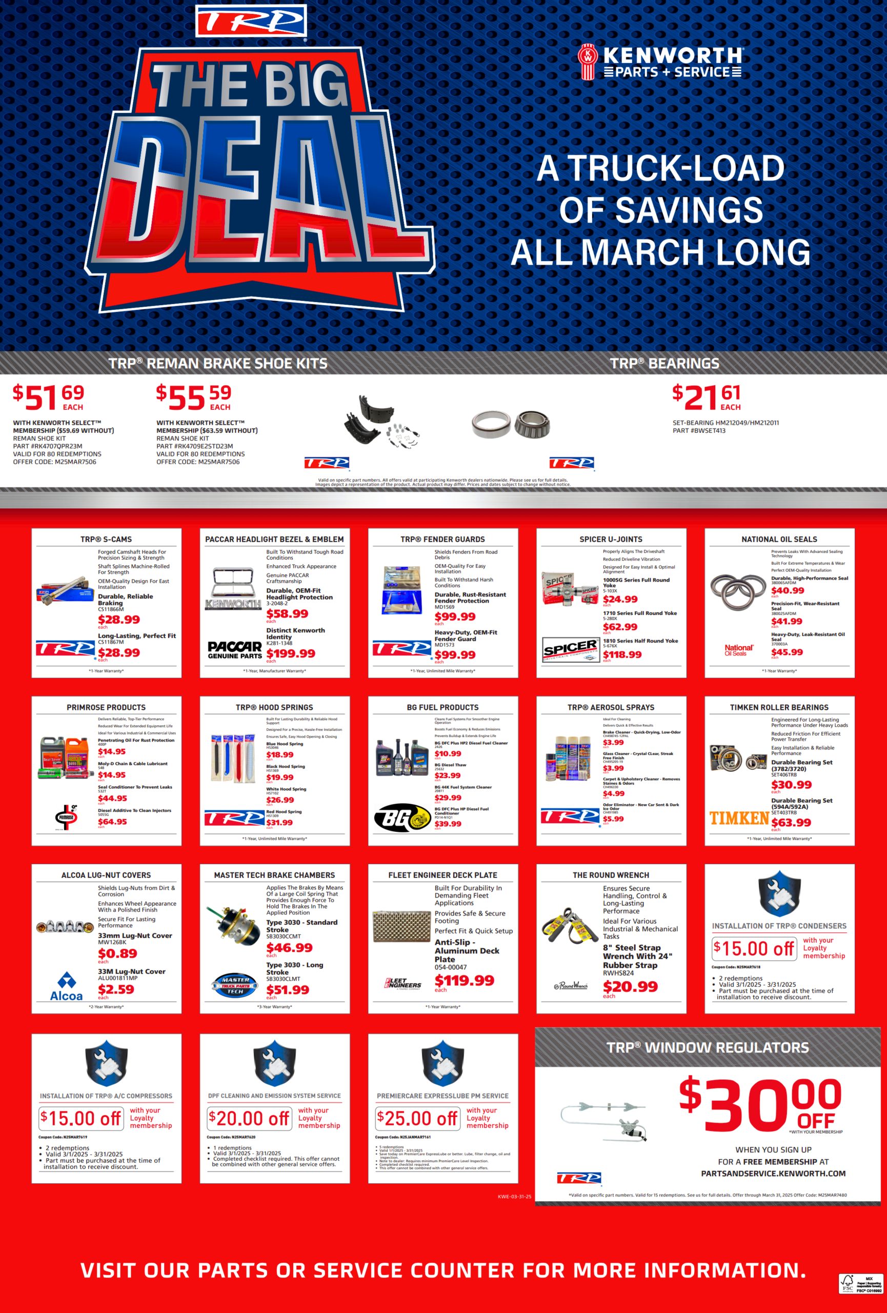 March 2025 Parts Poster WKI Website